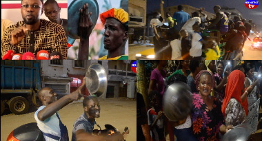 Concert de casseroles: le mot d’ordre respecté partout Ousmane Sonko devient un mythe …un signal fort envoyé á macky Sall