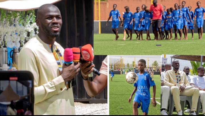 Kalidou Koulibaly inaugure son académie de football « Mbarodi » à Ngaparo